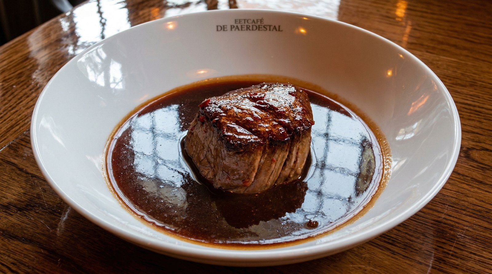 Biefstuk van restaurant de Paerdestal in Hoorn