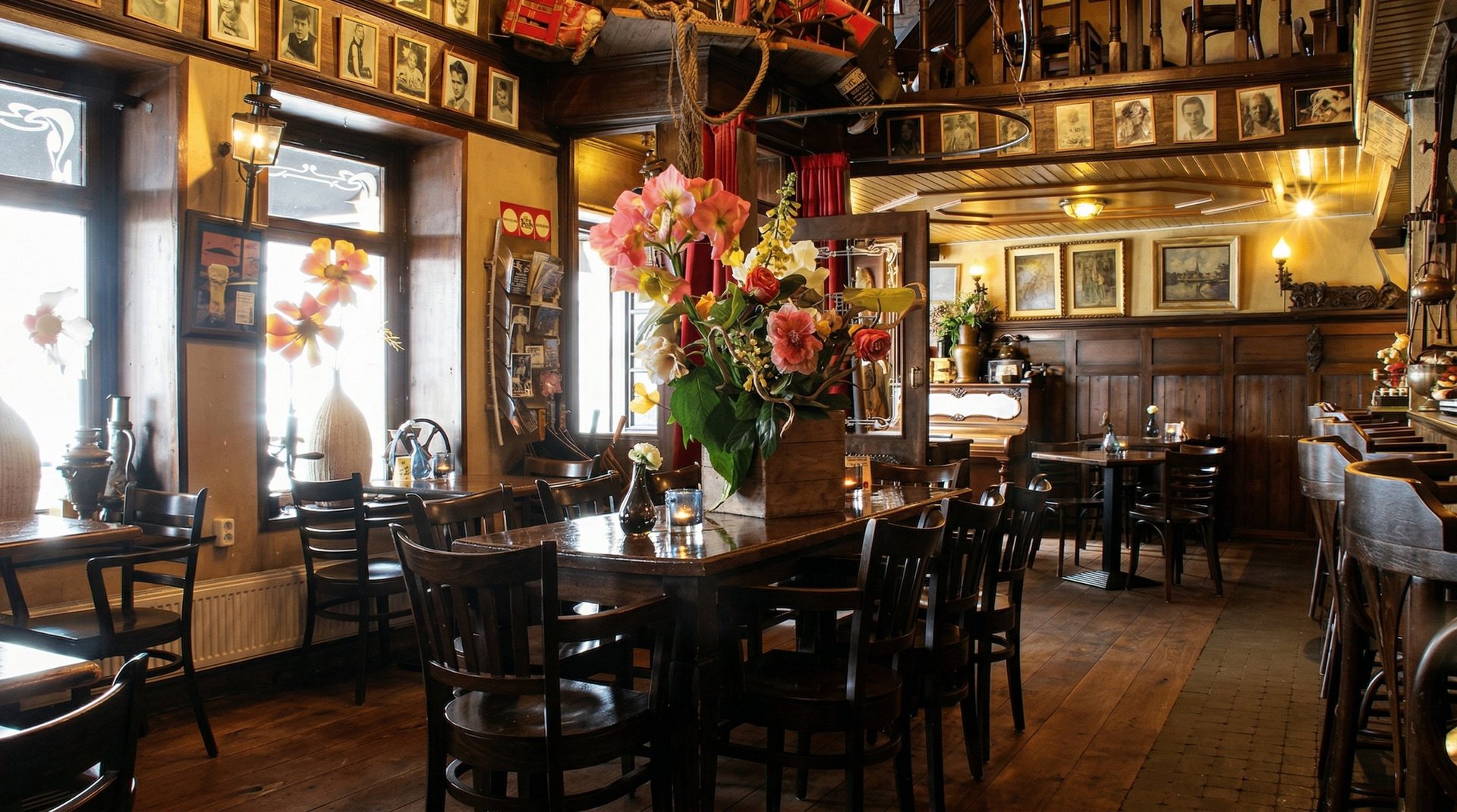 Interior of Eatery de Paerdestal in Hoorn